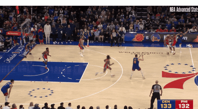 DB视讯官网文班亚马飞越扬尼斯；约基奇岿然不动