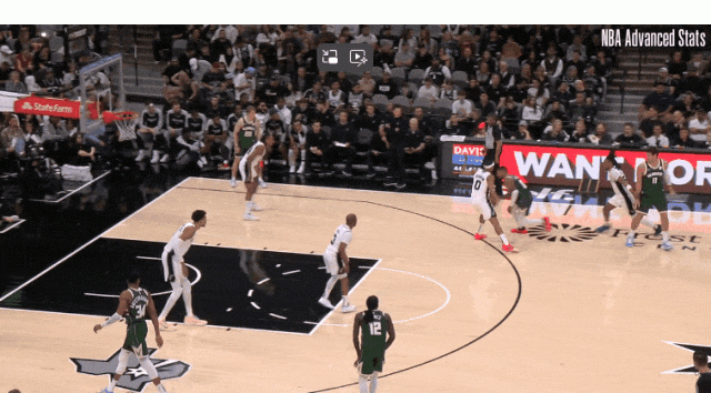 DB视讯官网文班亚马飞越扬尼斯；约基奇岿然不动