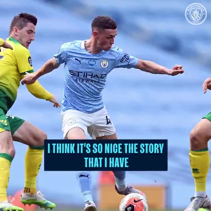 DB真人旗舰曼城发布福登300场里程碑纪念视频，球员打进97球助攻57次