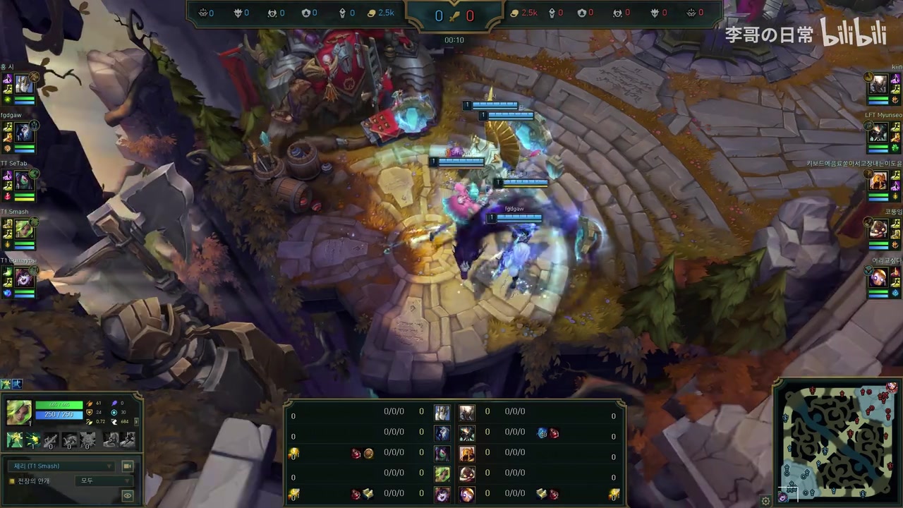 DB视讯百家乐戏剧性的一把！Guma和Smash走下 打完惊叹小AD的大核太厉害了