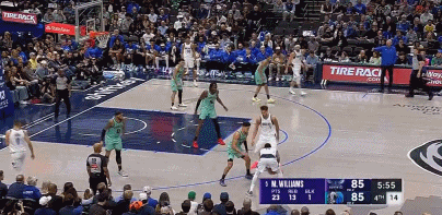 DB视讯百家乐收你们来了！欧文花式秀单打 连投带罚连得7分带队占据主动