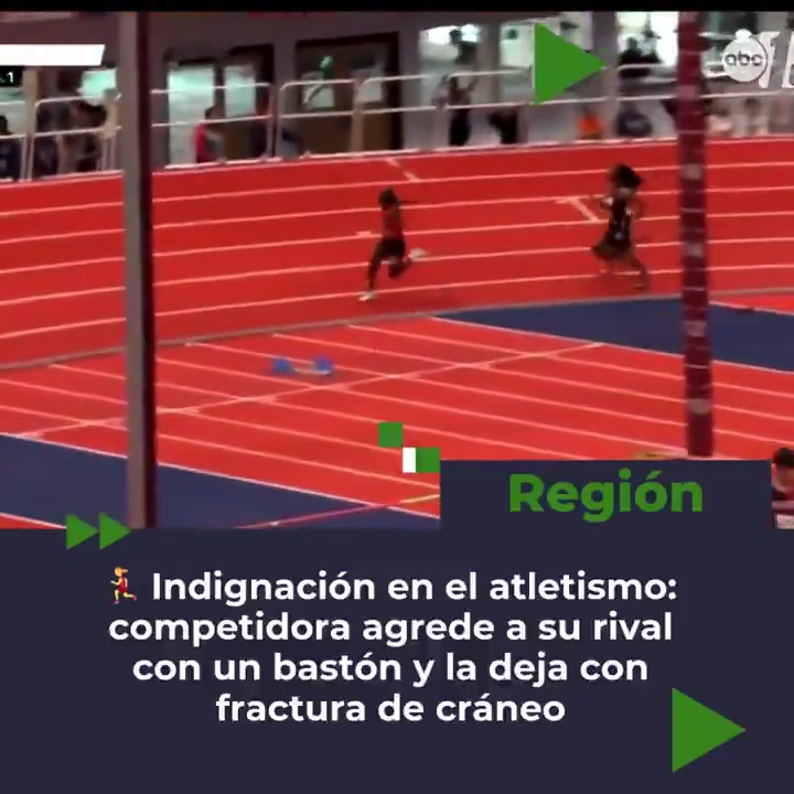 DG视讯官网平台美国高中生遭对手用接力棒打头部！家长和学校已代表该学生道歉