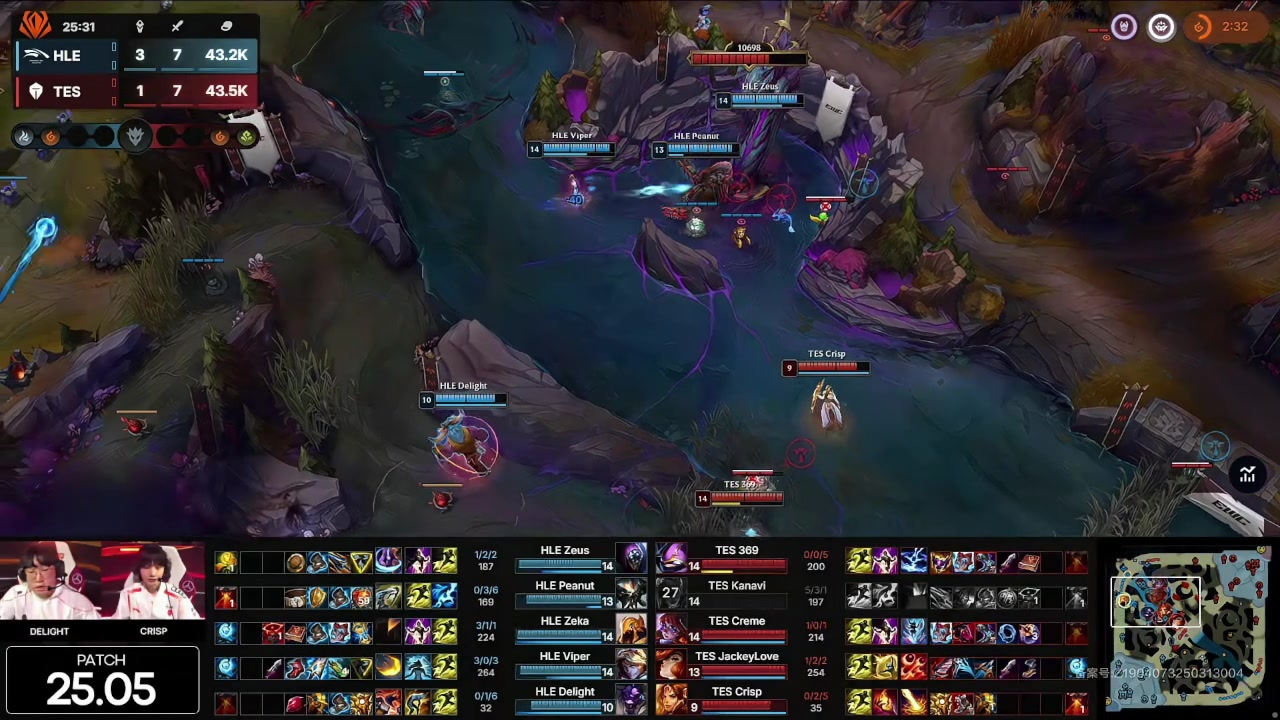 DB电子官网Kanavi关键一送！HLE逼团击溃TES 连拿大龙厄塔汗！