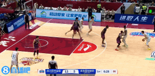 DB官网在线登录入口奋起直追！段昂君和王睿泽联手飙中3记三分 青岛轰出9-2打停浙江